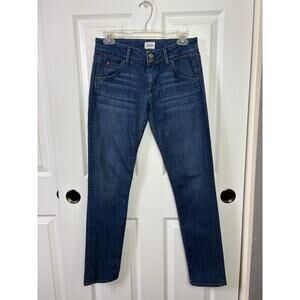 Hudson Women's Size 27 Collin Flap Skinny Jeans
